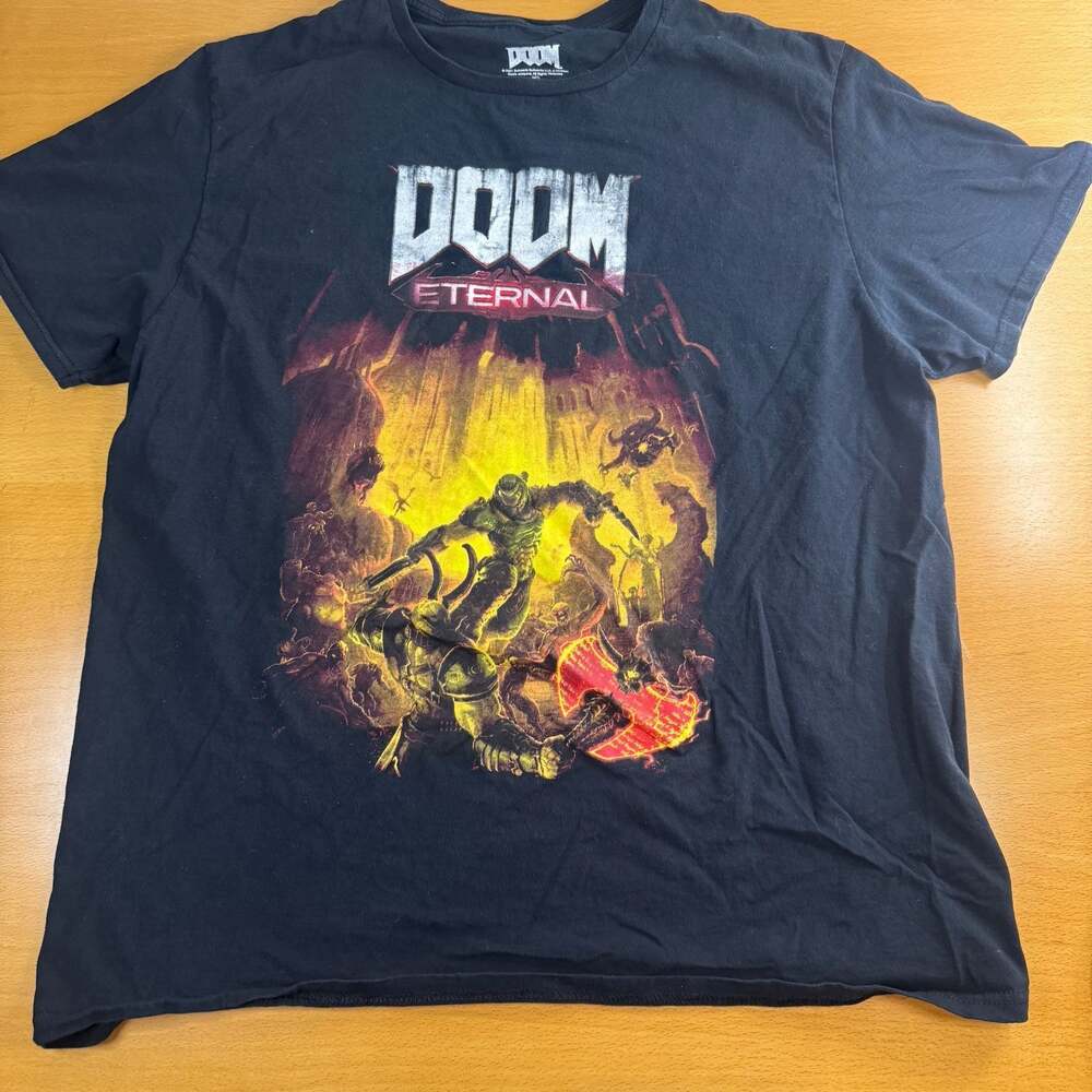 Doom Eternal Video Game Graphic T-Shirt